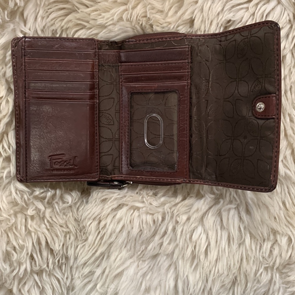 Gently Used Fossil Wallet - image 2